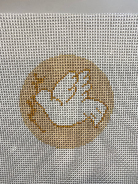 Gold and White Nativity Dove