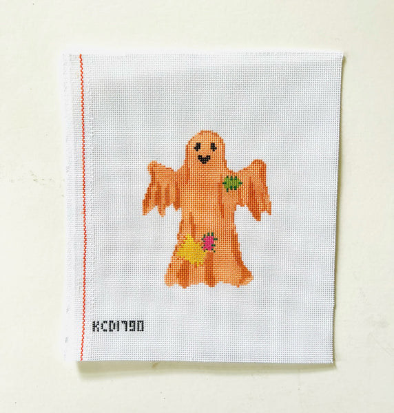 Orange Groovy Ghost