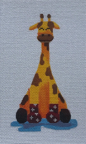 Giraffe in Boots