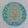 Joy Birdcage Round Ornament