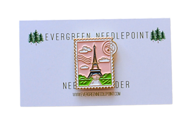 Paris Stamp Needleminder