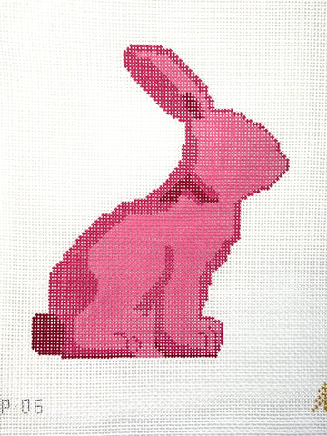 Moss Spring Bunny Pink Facing Right