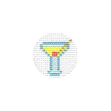 Martini Insert for Key Fob