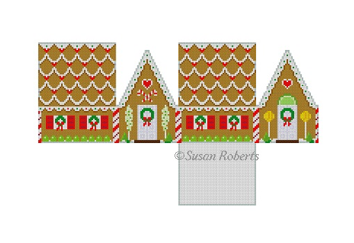 Gingerbread House - Scallop Hearts