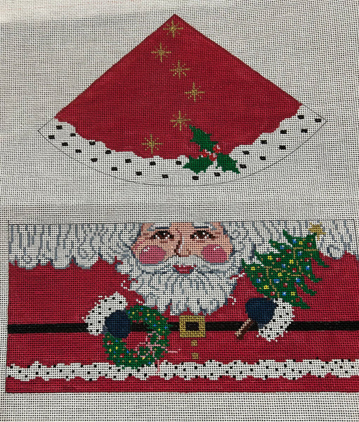 Santa w/ Tree Hinged Box