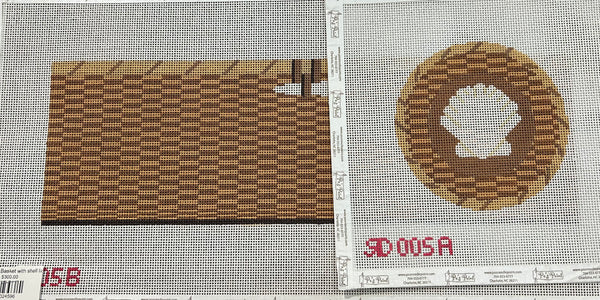 Nantucket Basket with shell lid