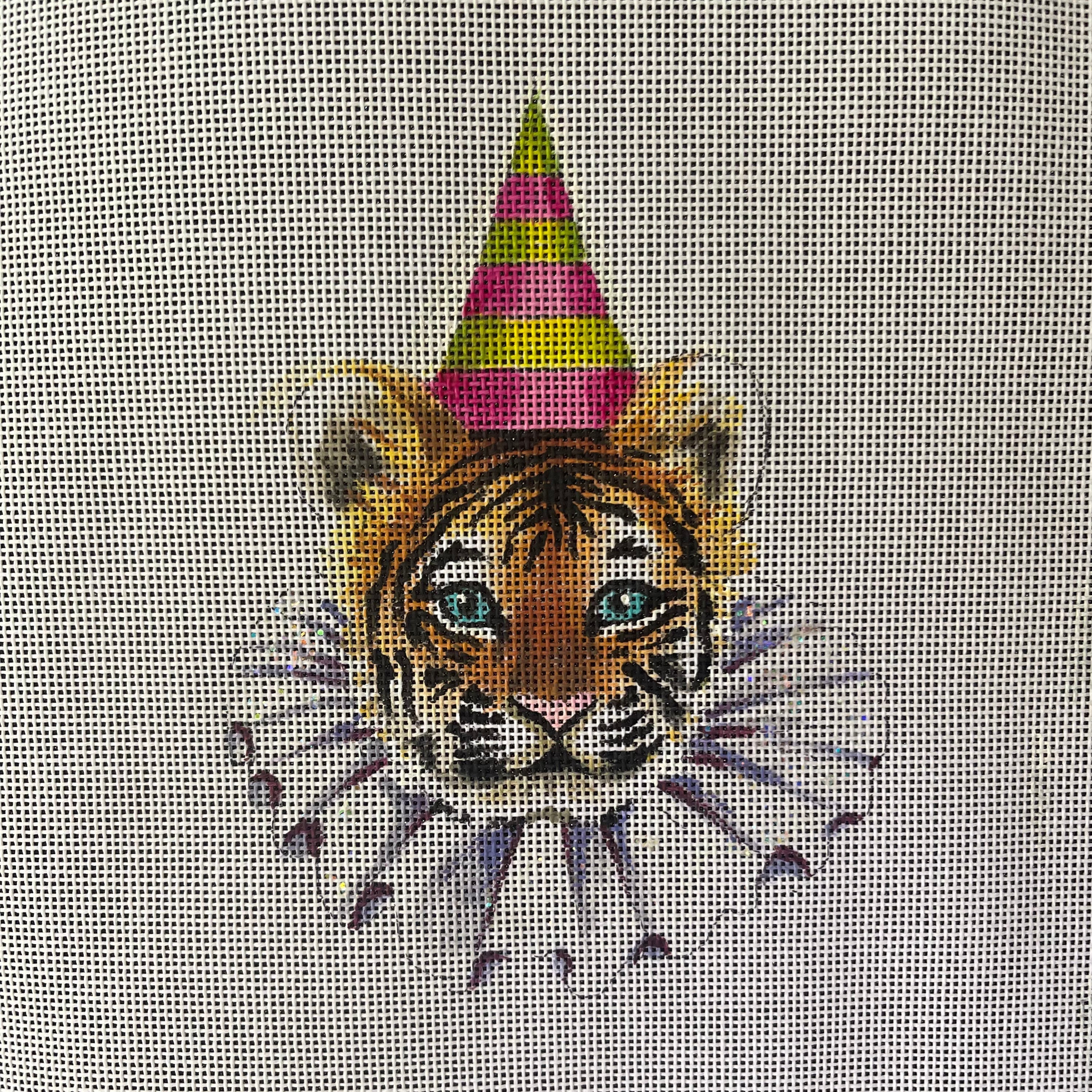 Birthday Tiger Head