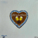 Oktoberfest Gingerbread Heart