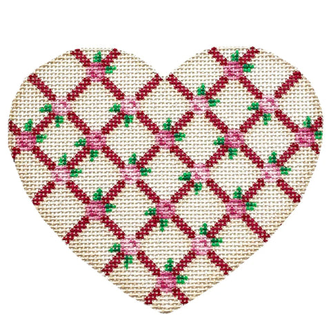 Rosebud Lattice Heart