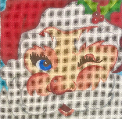 Winking Santa Square