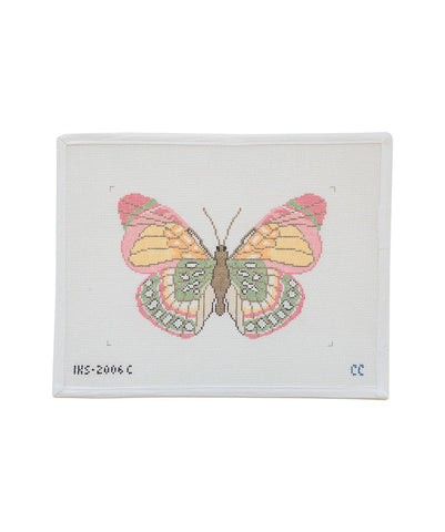 Pink Green Butterfly LG