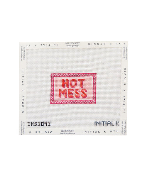 Hot Mess Bag Tag — Initial K Studio