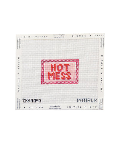 Hot Mess Bag Tag — Initial K Studio