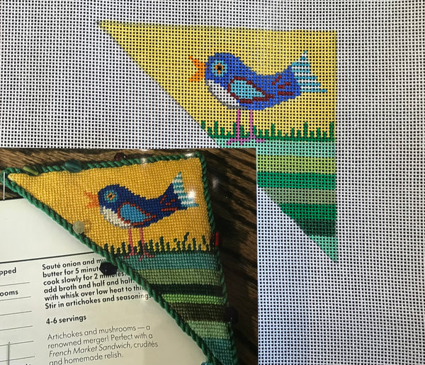 Bird Bookmark Triangle