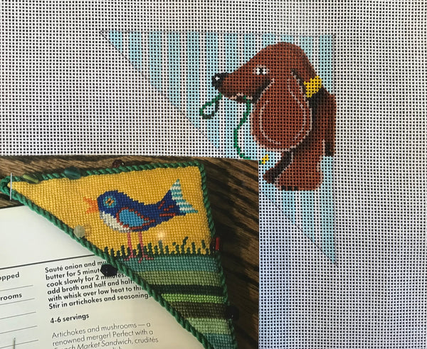 Dachshund Bookmark Triangle