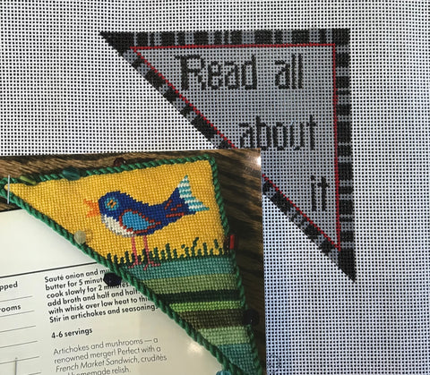 Read All About It Bookmark Triangle