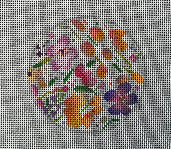 Peppy Floral 4” Round Insert