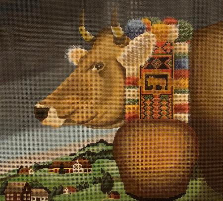 Ceremonial Swiss Cow