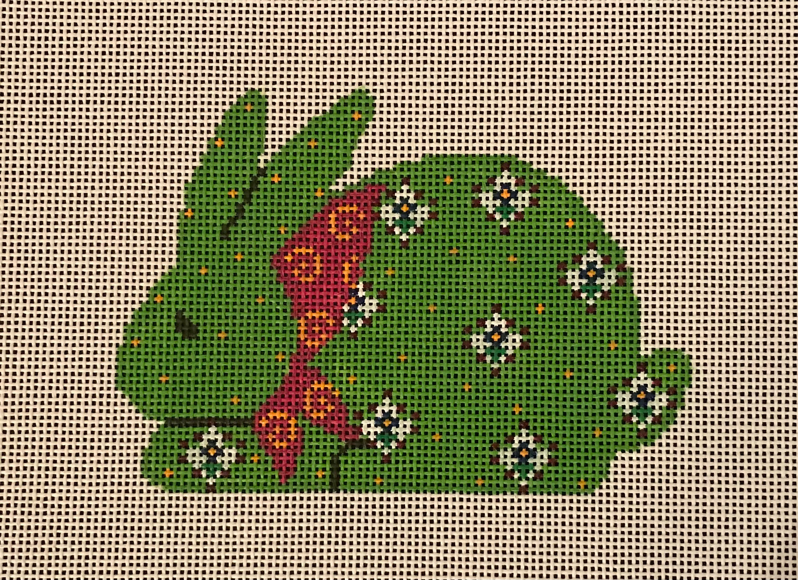 Lime Rabbit Lime Rabbit – Po's Needlepoint