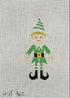 Green Elf Ornament