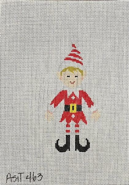 Red Elf Ornament