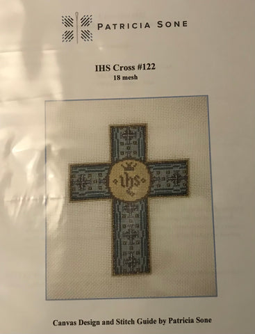 IHS Cross w/ Stitch Guide