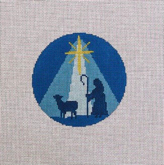 Nativity Shepherd Ornament