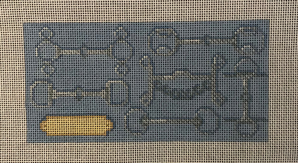 Bits and Nameplate Clutch Insert-Devon Blue