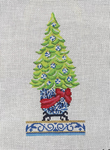 Chinoiserie Christmas Tree