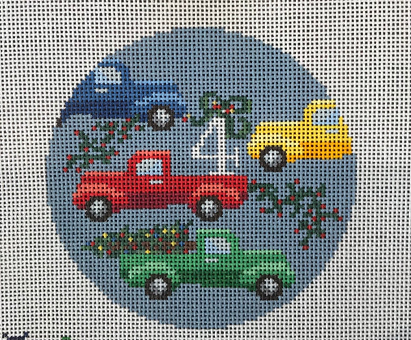 12 Days Southern Christmas #4 Four Pick Up Trucks