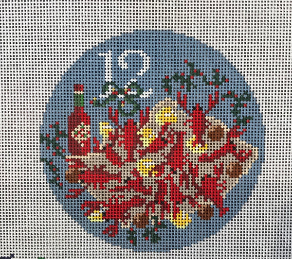 12 Days Southern Christmas #12. Twelve Crawdads Crawing