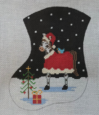 Horsey Christmas Mini Sock
