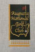 Augusta National Matchbook