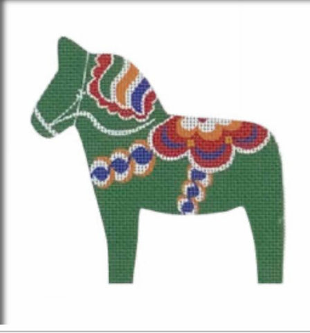 Dala Horse Green