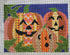 Three Patchwork Pumpkins