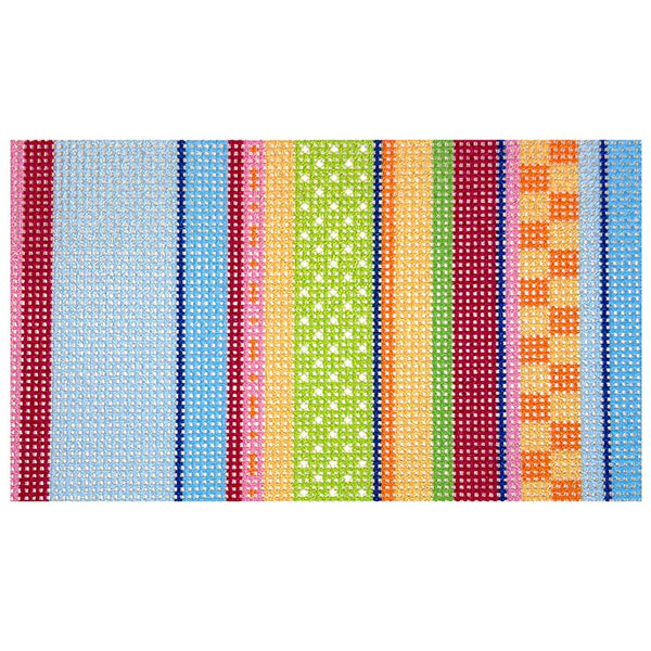 Stitch Stripe Clutch Insert-Multi