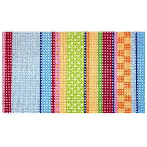 Stitch Stripe Clutch Insert-Multi