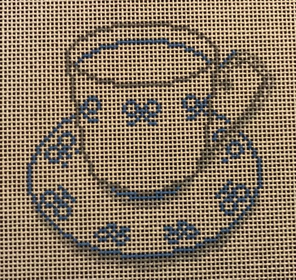 Blue Bow Teacup