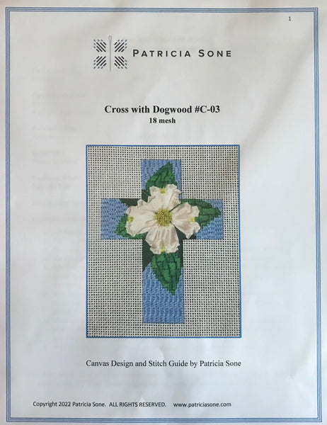 Cross with Dogwood w/ SG