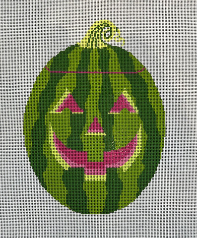 Watermelon Jack-o’-lantern