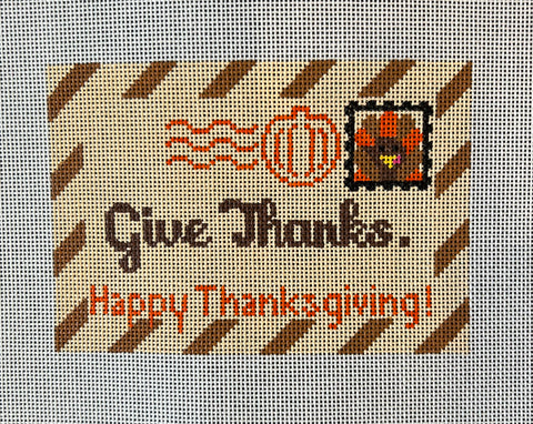Happy Thanksgiving “Give Thanks” Letter