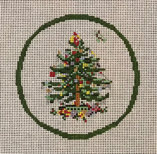 Transferware Christmas Plate