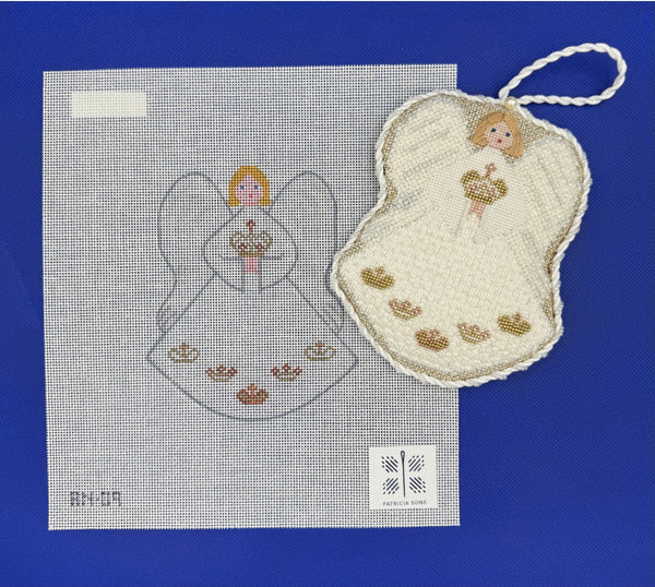 Angel with Crown and Stitch Guide
