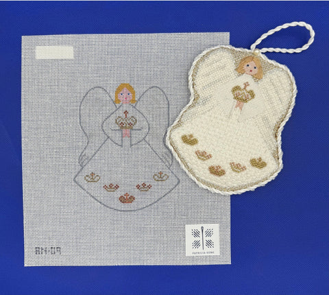 Angel with Crown and Stitch Guide