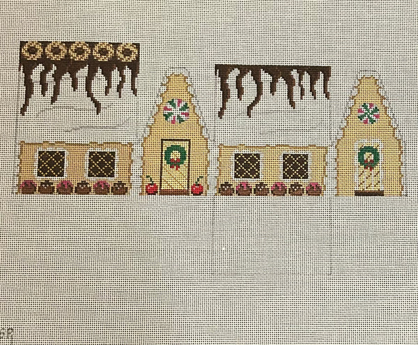 Mocha and Truffes 3D Gingerbread House