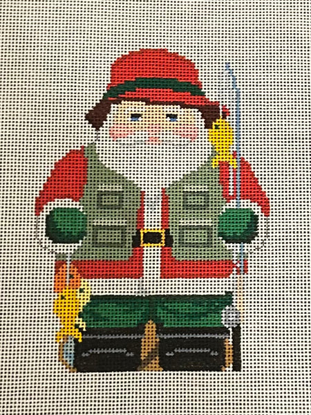 Fishing Santa