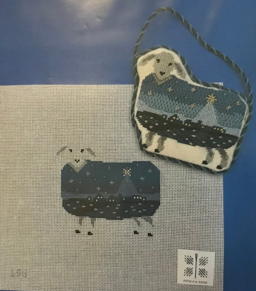 Sheep with Starry Night and Stitch Guide