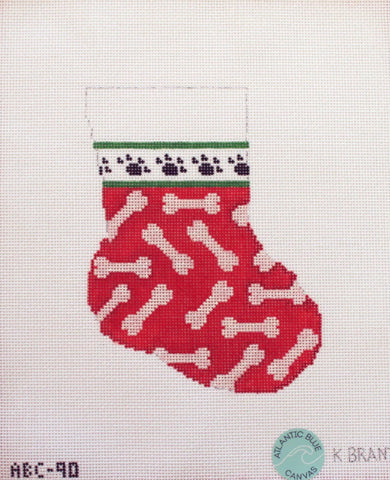Paw Print Mini Sock