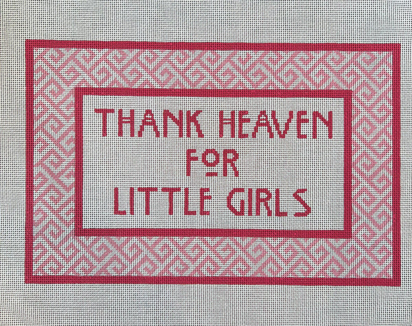 Thank Heaven for Little Girls Pillow