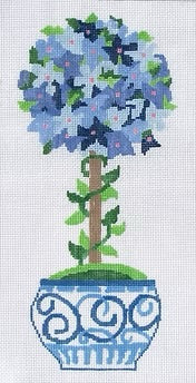 Blue Hydrangea Topiary